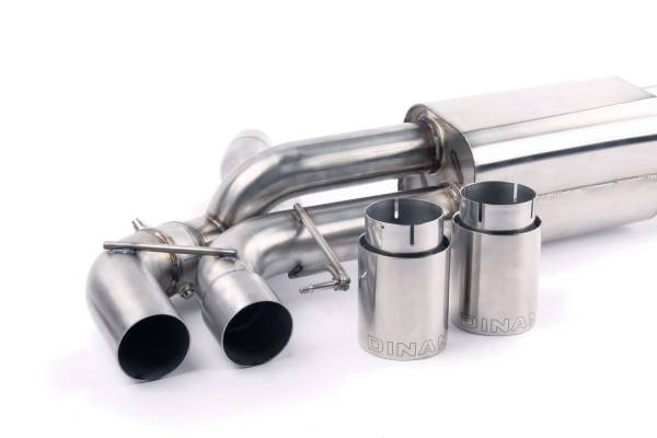 Dinan - GFBV D660-0079 Dinan Free Flow Axle-Back Exhaust - 2018-2023 BMW M5 - Fits 2018-2023 BMW M5