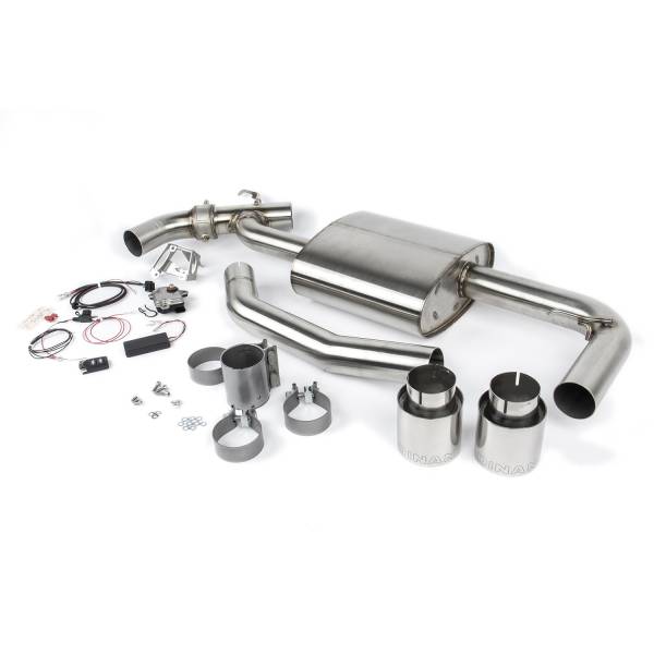 Dinan - GFBV D660-0083 Dinan Valved Axle-Back Exhaust - 2017-2024 MINI Countryman S / Clubman S - Fits 2016-2024 Mini Cooper Clubman, Cooper Countryman