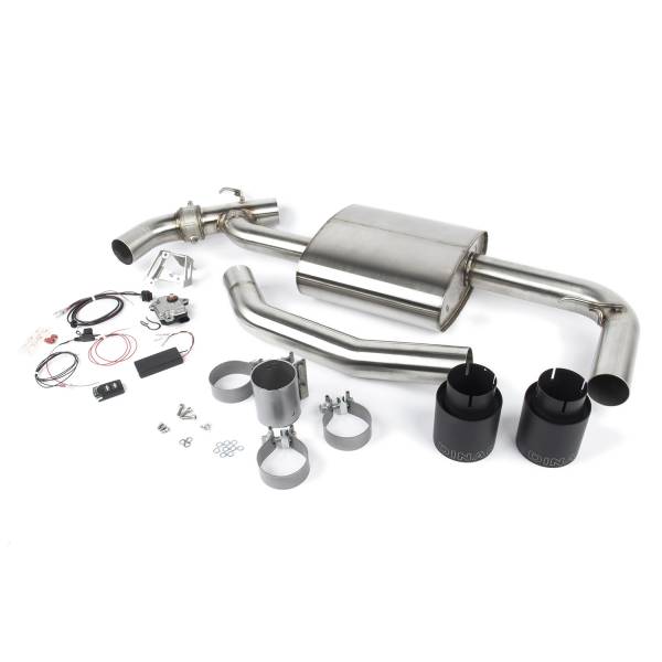 Dinan - GFBV D660-0083-BLK Dinan Valved Axle-Back Exhaust - 2017-2024 MINI Countryman S / Clubman S - Fits 2016-2024 Mini Cooper Clubman, Cooper Countryman