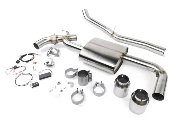 Dinan - GFBV D660-0084 Dinan Valved Axle-Back Exhaust - 2017-2024 MINI C'man S ALL4 - Fits 2017-2024 Mini Cooper Clubman, Cooper Countryman