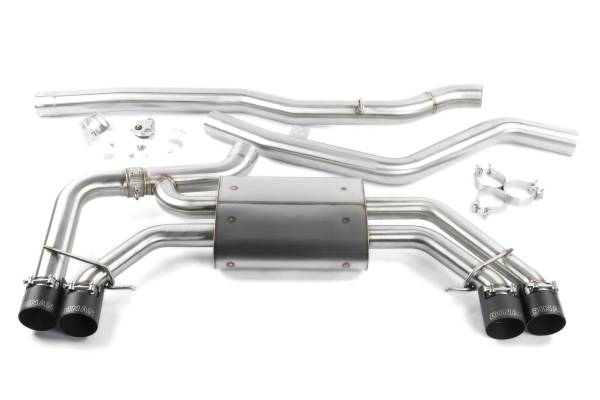 Dinan - GFBV D660-0099-BLK Dinan Valved Cat-Back Exhaust - BMW X3 M40i / X4 M40i - Fits 2018-2025 BMW X3, X4