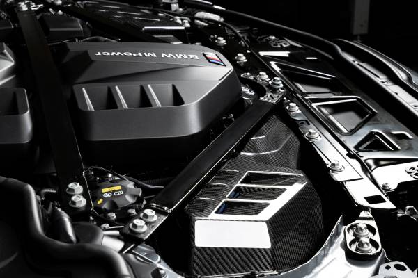 Dinan - GFBV D760-0063 Dinan Gloss Carbon Fiber Cold Air Intake - 2021-2026 BMW M2/M3/M4 - Fits 2021-2026 BMW M3, M4, M2