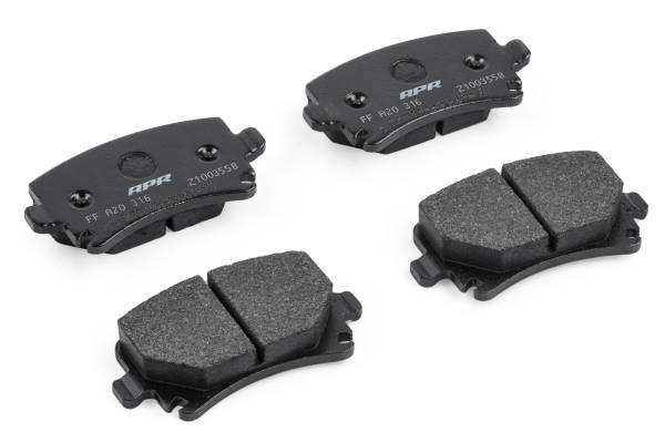 APR - HJQF BRK00042 APR Brake Pads (Set of 4) - Rear - Fits select 2005-2021 Audi, Volkswagen applications