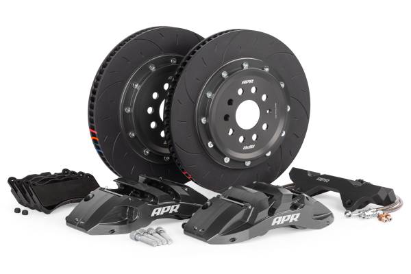 APR - HJQF BRK00067 APR 370x34mm 6-Piston Big Brake Kit - Front - Grey - (8V RS3) - Fits 2017-2020 Audi RS3