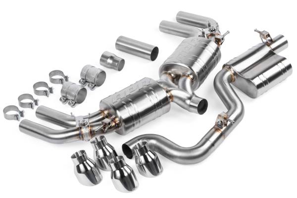 APR - HJQF CBK0003 APR Catback Exhaust System - S3 Sedan (8V) - Fits 2015-2020 Audi S3