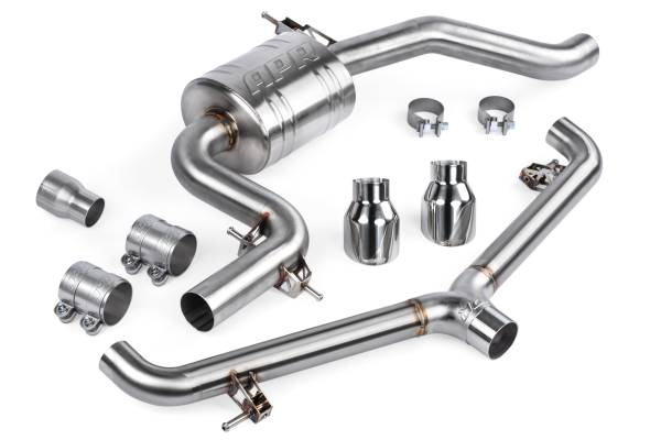 APR - HJQF CBK0016 APR Catback Exhaust System - GTI (MK6) - Fits 2010-2014 Volkswagen GTI