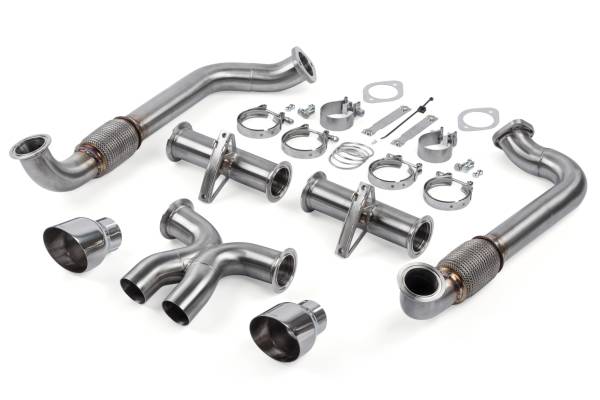 APR - HJQF CBK0024 APR Catback Exhaust System - Fits 2017-2025 Porsche 718 Boxster, 718 Cayman