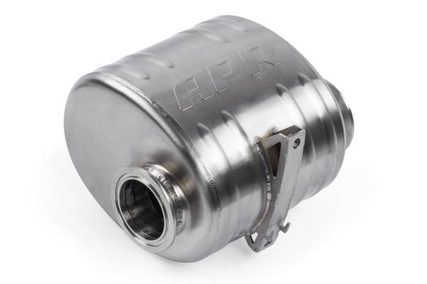 APR - HJQF CBK0028 APR Catback Exhaust System Left Muffler - 718 (982) 2.0T/2.5T - Fits 2017-2025 Porsche 718 Boxster, 718 Cayman