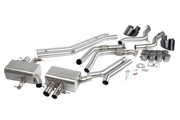 APR - HJQF CBK0050 APR Catback Exhaust System - RS6 / RS7 (C8) - Fits 2021-2026 Audi RS6 Avant, RS7 Sportback
