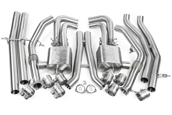 APR - HJQF CBK0051 APR Catback Exhaust System - Fits 2020-2024 Audi RS Q8