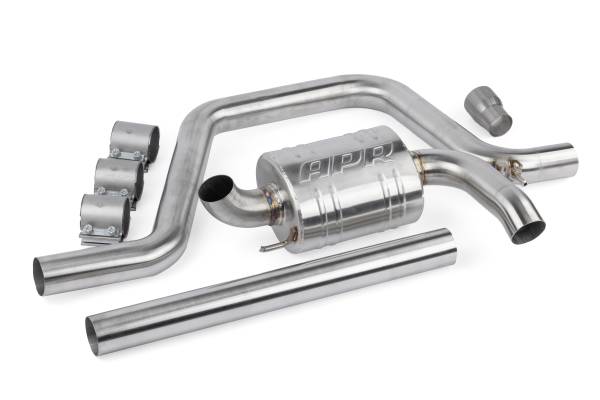 APR - HJQF CBK0055 APR Catback Exhaust System - Tiguan (MK2) (FWD) - Fits 2018-2025 Volkswagen Tiguan