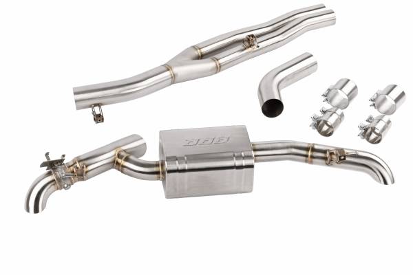 APR - HJQF CBK0057 APR Rear Catback Exhaust System - SQ5 (B9) - Fits 2018-2025 Audi SQ5, SQ5 Sportback
