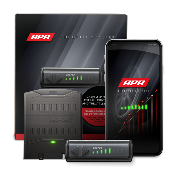 APR - HJQF EM100050 APR Throttle Booster - w/ Wireless Controller and Bluetooth Mobile App - Fits select 2004-2026 Audi, Volkswagen applications