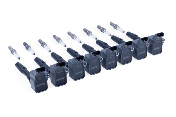 APR - HJQF KT100036 APR Ignition Coil & Spark Plug Kit (4.0T EA825 8-cylinder engines) - Fits select 2017-2027 Audi, Bentley applications