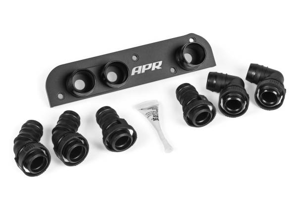 APR - HJQF MS100126 APR Catch Can - Universal (EA113 PCV Block Off Plate and Fittings Only) - Fits select 2005-2016 Audi, Volkswagen applications