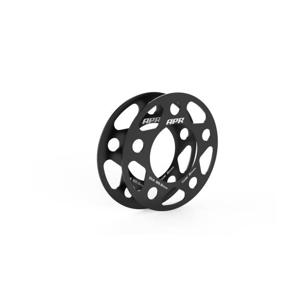 APR - HJQF MS100159 APR Spacers (Set of 2) - 66.5mm CB - 2mm Thick - Fits select 2008-2027 Audi, Porsche applications