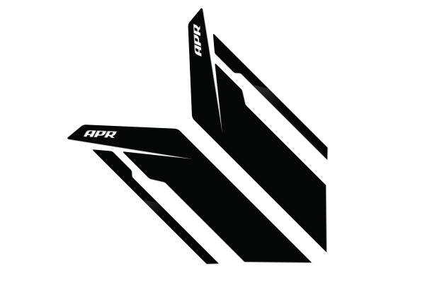 APR - HJQF PM100344 APR Sideburns - Black APR / Black Stripe