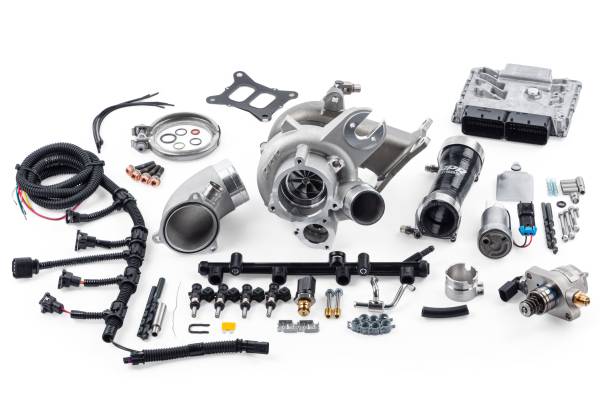 APR - HJQF T4100003-B APR DTR6054 Direct Replacement; Turbo Charger System with LPFP, HPFP, & MPI (2.0T EA888.3 Trans) - Fits select 2015-2023 Audi, Volkswagen applications