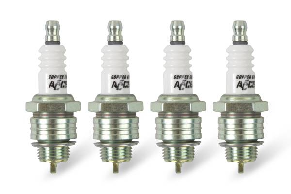 ACCEL - ACCEL 0437S-4 ACCEL HP Copper Spark Plug - Shorty