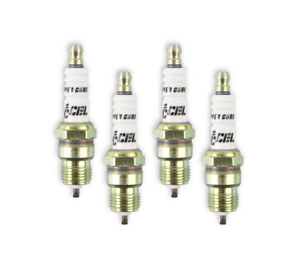 ACCEL - ACCEL 0576S-4 ACCEL HP Copper Spark Plug - Shorty