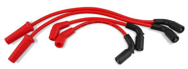 ACCEL - ACCEL 171117-R Custom Wire Set - 2018-up Harley Davidson Softail® - 8mm - Red