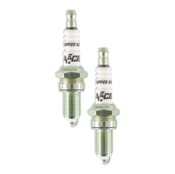 ACCEL - ACCEL 2418 Spark Plugs - Copper Core - Twin Cam - .040" Gap - 2 Pack