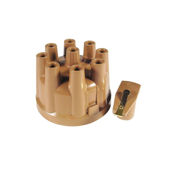ACCEL - ACCEL 8220ACC ACCEL Distributor Cap & Rotor Kit - Female Socket Style - Tan