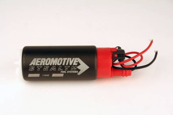Aeromotive - Aeromotive 11542 Aeromotive 340 Series Stealth In-Tank E85 Fuel Pump - Offset Inlet - Inlet Inline w/Outlet