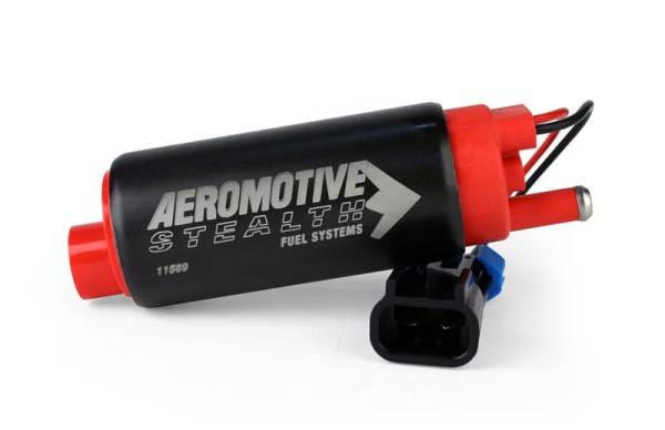 Aeromotive - Aeromotive 11569 Aeromotive 340 Series Stealth In-Tank E85 Fuel Pump - Center Inlet - Offset (GM applications)