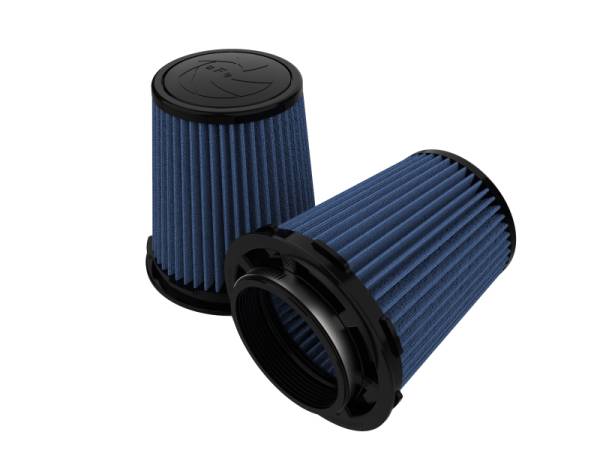 aFe - aFe 24-90114-MA aFe Momentum Intake Replacement Air Filter w/ Pro 5R (Pair) 4 IN F x 6 IN B x 4-3/4 IN T x 7 IN H