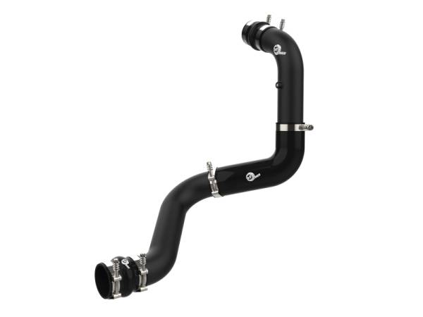 aFe - aFe 46-20448-B aFe 20-23 GM Diesel Trucks V8 6.6L L5P BladeRunner 3in Aluminum Hot Charge Pipe - Black