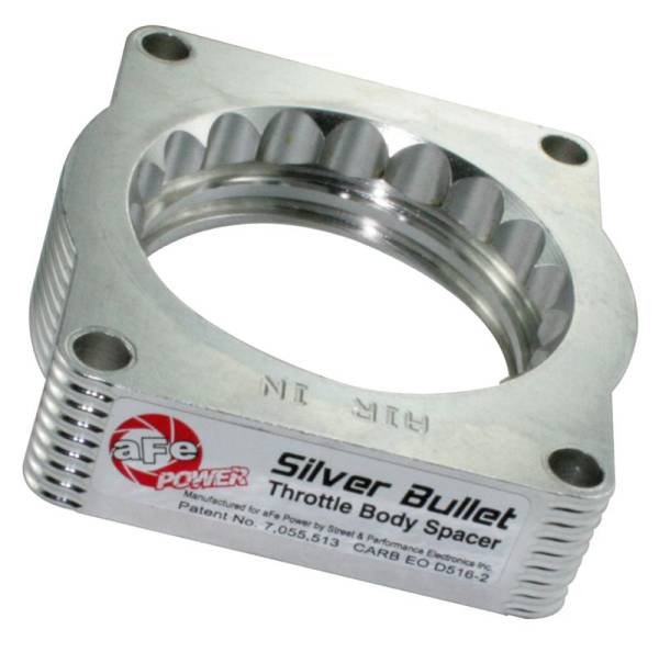 aFe - aFe 46-34005 aFe Silver Bullet Throttle Body Spacers TBS GM C/K 1500/2500/3500 96-00 V8-5.0L 5.7L