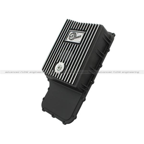 aFe - aFe 46-70070 aFe Transmission Pan Cover (Raw); GM Diesel Trucks 01-14 V8-6.6L (td)