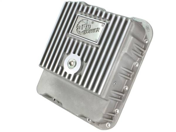 aFe - aFe 46-70240 aFe Transmission Pan (Raw Finish) GM Trucks 99-16 (4L60-E/4L60E/4L65E/4L70E/4L75E)