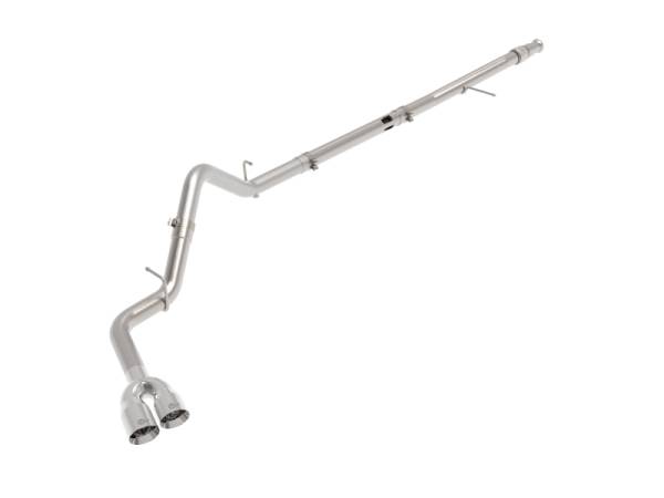 aFe - aFe 49-34129-P aFe Rebel XD Series 3in 304SS DPF-Back 20-21 GM Trucks L6-3.0L (td) LM2 - Dual Polished Tip