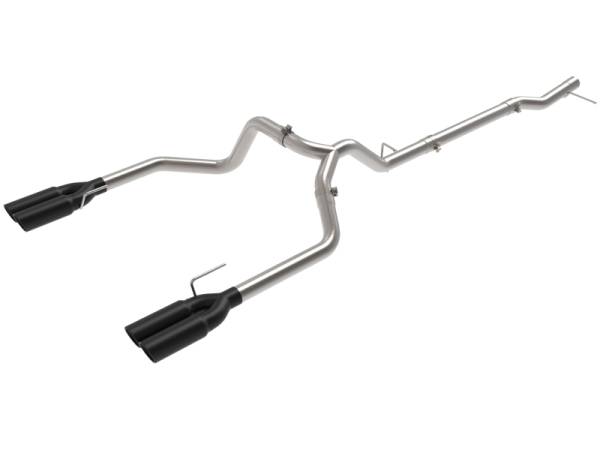 aFe - aFe 49-34146-B aFe 23-24 GM Trucks L6-3.0L (td) LZ0 Vulcan Series 3in 304 SS DPF-Back Exhaust System w/ Black Tip