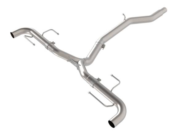 aFe - aFe 49-36906 aFe MACH Force-Xp 3in to 2-1/2in Stainless Axle-Back Exhaust System Alfa Romeo Stelvio 17-26 L4-2.0L