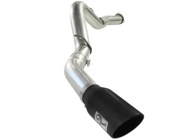 aFe - aFe 49-44040-B aFe MACHForce XP Exhaust 5in DPF-Black, GM Diesel Trucks 07.5-10 V8-6.6L 9(td) LMM