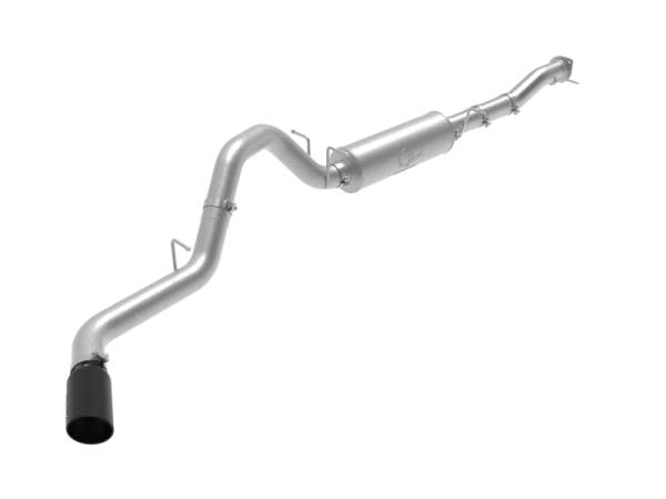 aFe - aFe 49-44122-B aFe Apollo GT Series 3in 409SS Cat-Back Exhaust w/ Black Tip 2020 GM 2500/3500HD V8 6.6L L8T