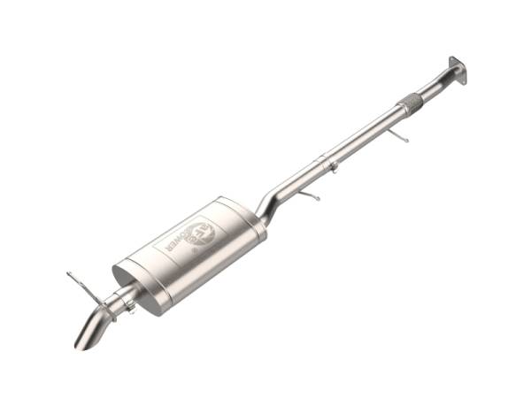 aFe - aFe 49-44148 aFe 23-25 GM Colorado/Canyon L4-2.7L (t) ROCK BASHER 3 IN 409 Stainless Steel Cat-Back Exhaust