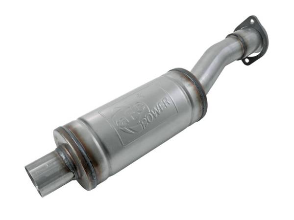 aFe - aFe 49C43131 aFe Vulcan Series Resonator Upgrade Pipe Fits POWER Exhaust Systems