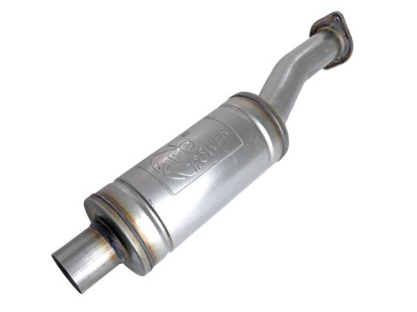 aFe - aFe 49C43132 aFe Vulcan Series Resonator Upgrade Pipe Fits POWER Exhaust Systems