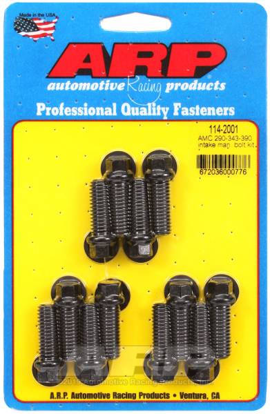 ARP - ARP 114-2001 ARP AMC 290-343-390 intake manifold bolt kit