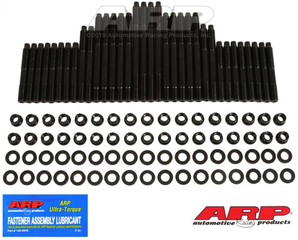 ARP - ARP 134-4303 ARP SBC w/Brodix,Rodeck alum block w/23A A head production style Head Stud Kit