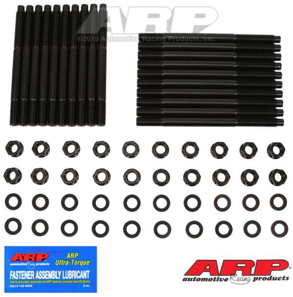 ARP - ARP 254-4102 ARP SVO/Fontana alum block, w/94up Yates hds, hex Head Stud Kit
