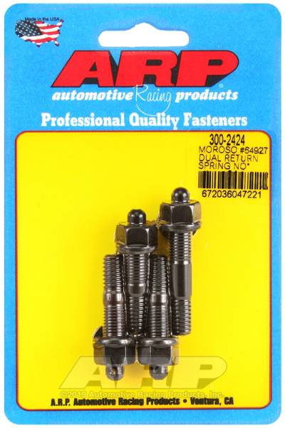 ARP - ARP 300-2424 ARP Moroso 64927 dual return spring no spacer plate pro series carb stud kit