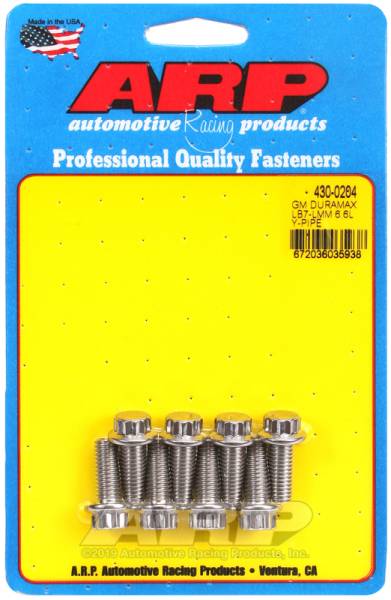 ARP - ARP 430-0204 ARP GM Duramax LB7-LMM 6.6L SS 12pt Y-pipe bolt kit