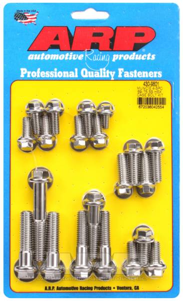 ARP - ARP 430-9801 ARP Muncie 4-spd 69-75 SS hex trans case bolt kit