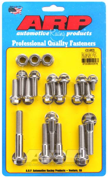ARP - ARP 430-9803 ARP Muncie 4-spd 63-68 SS hex trans case bolt kit