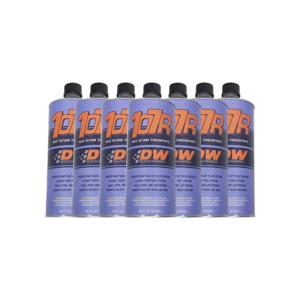DeatschWerks - DeatschWerks 1-107R-CS DeatschWerks 107R Race Octane Booster 32oz. Cans - Case of 8